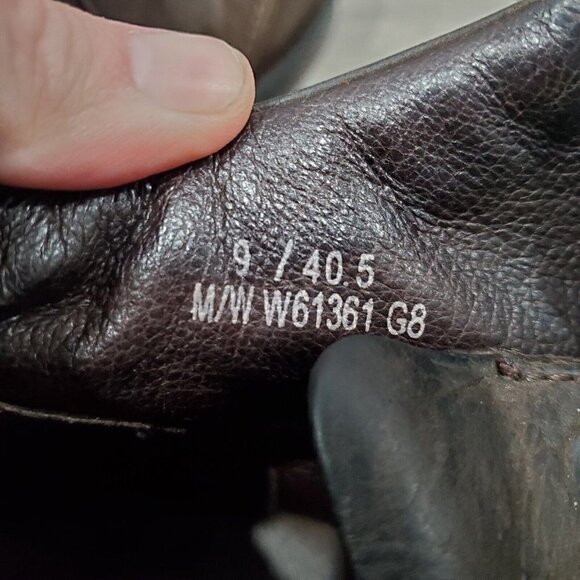 Born Henrik Mens Chukka Ankle Boots Brown Leather Lace Up Sz 9/40.5 - Picture 11 of 16